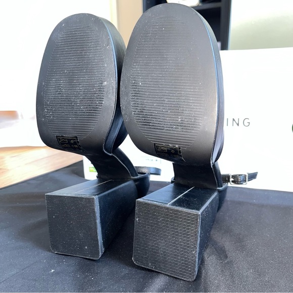 High heels- block heels. Call it Spring- Stelah (vegan leather) - Picture 3 of 9